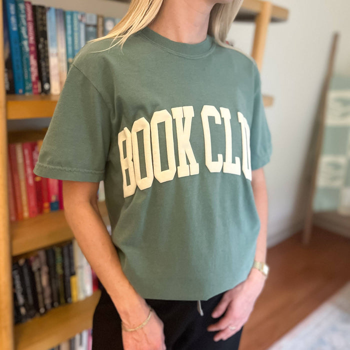 Book Club Tee: Matcha / XL