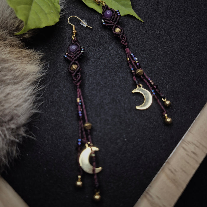 Boucles d'oreilles "Lunalite"