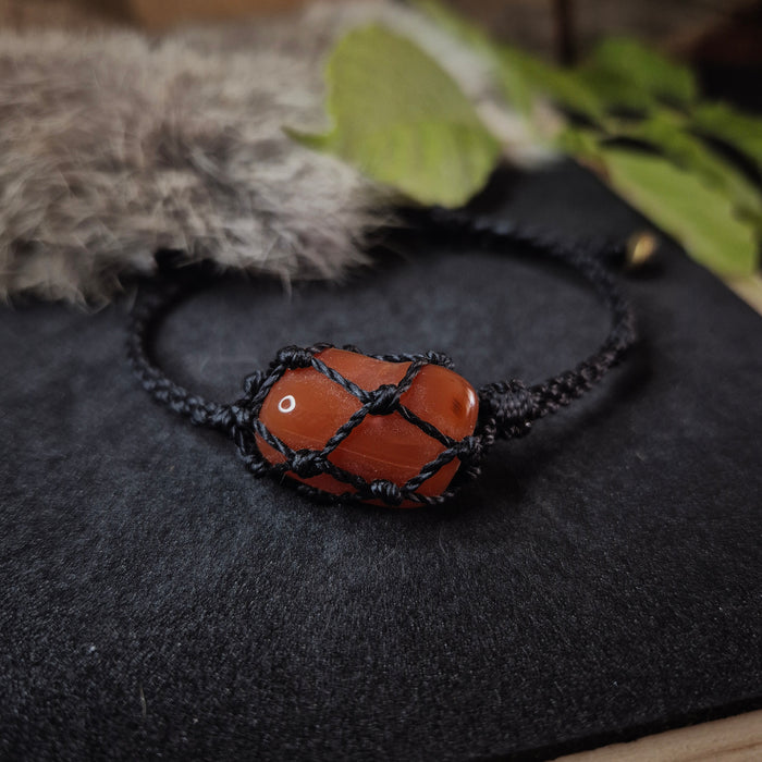 Bracelet "Transition" cornaline