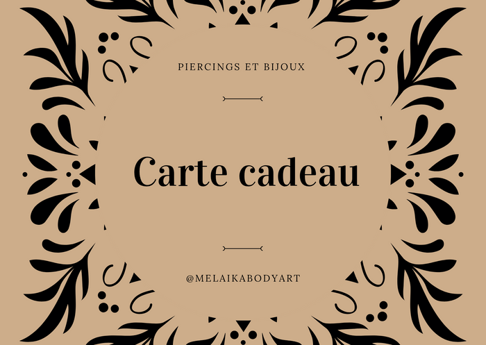 Carte cadeau
