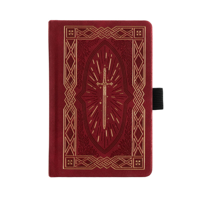 Knight's Sword Notebook: IN STOCK / Dot Grid / B5: 160 Pages