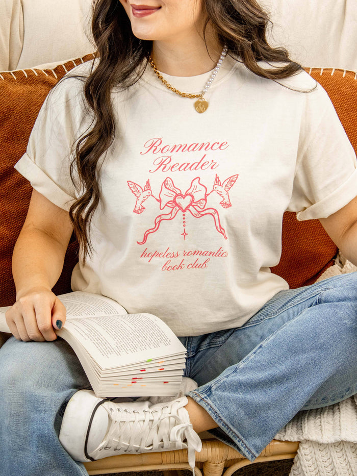 Romance Reader Tee: 2 X-Large