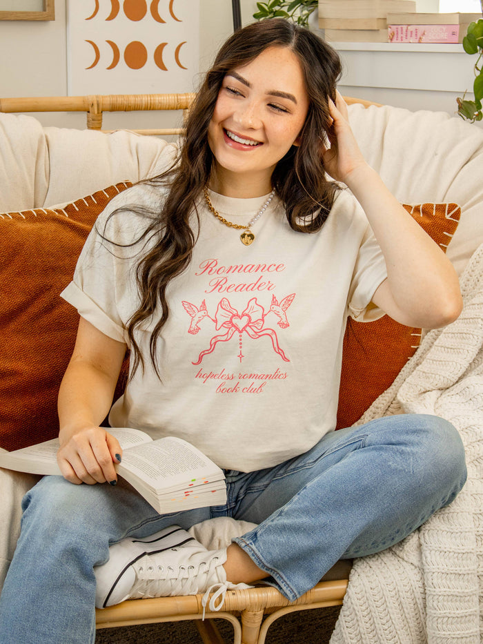 Romance Reader Tee: Large