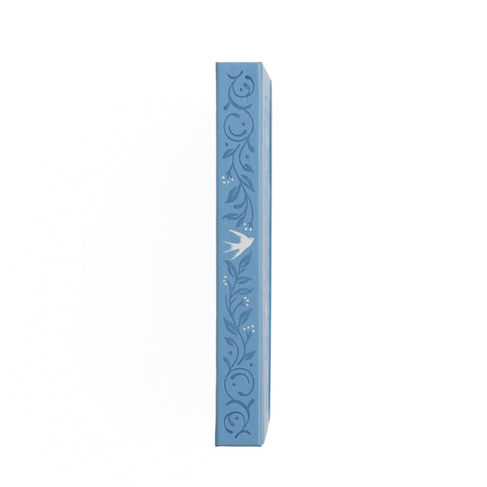 Songbird In Blue Dot Grid Notebook: Dot Grid / B5: 160 Pages