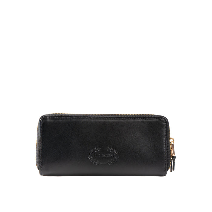 Sterling W1 Black Leather Clutch Wallet