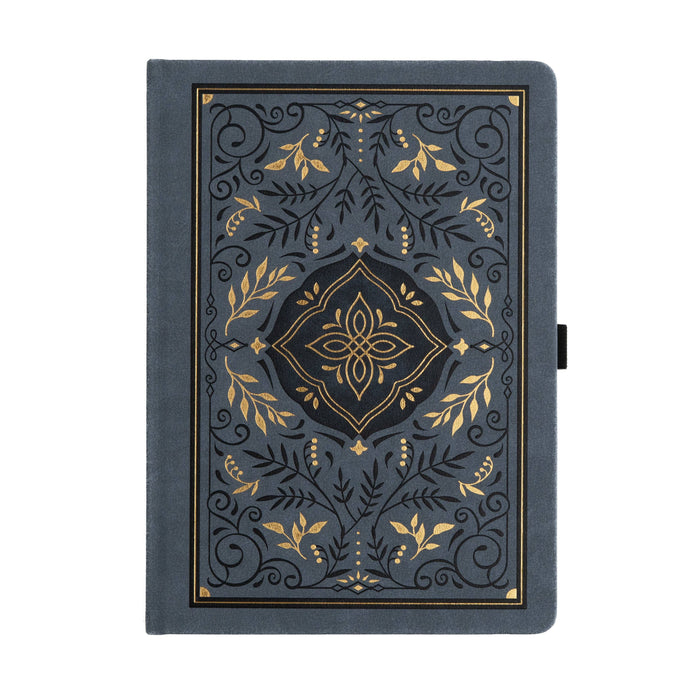 Storybook in Navy: Dot Grid / B5: 160 Pages