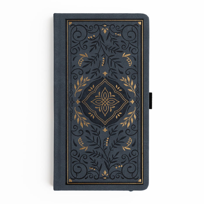 Storybook in Navy: Dot Grid / B5: 160 Pages
