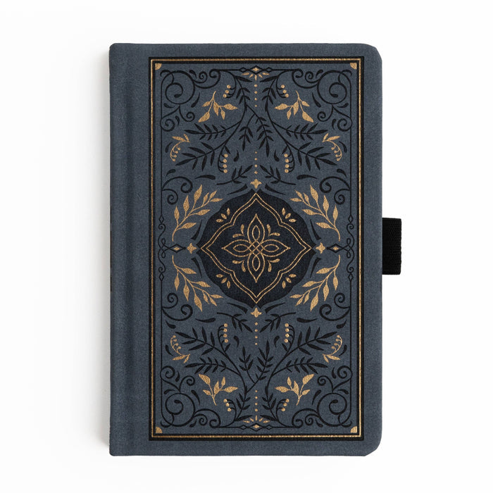 Storybook in Navy: Dot Grid / B5: 160 Pages