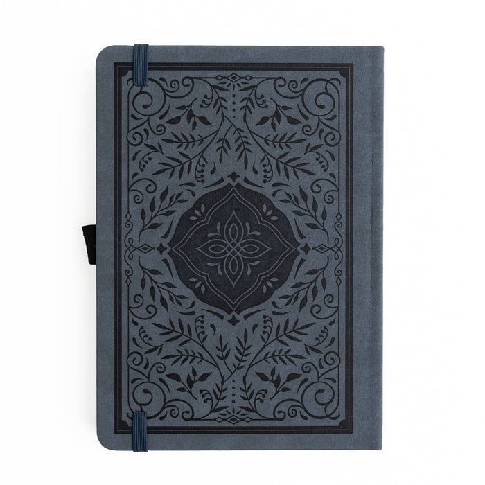 Storybook in Navy: Dot Grid / B5: 160 Pages