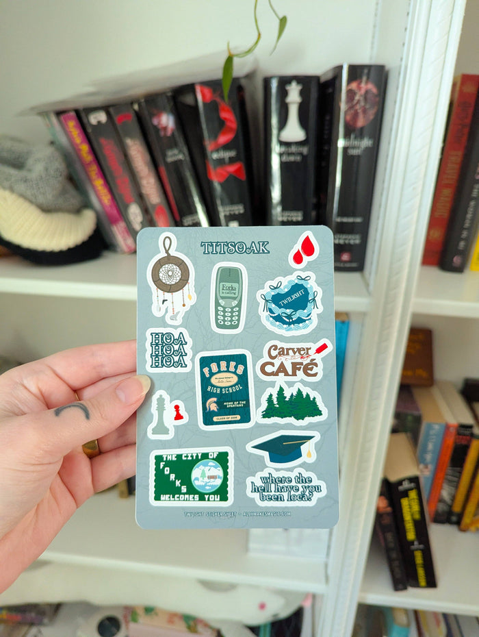 Twilight sticker sheet