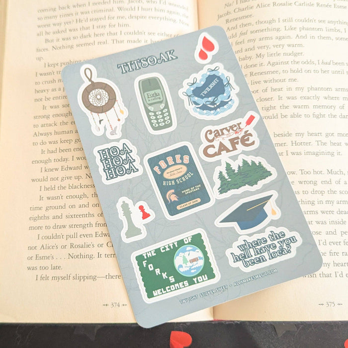 Twilight sticker sheet