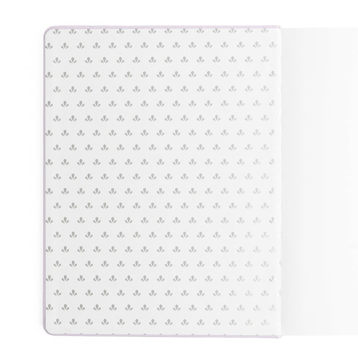 Vintage Library in Lilac: Reading Journal: B5: 160 Pages