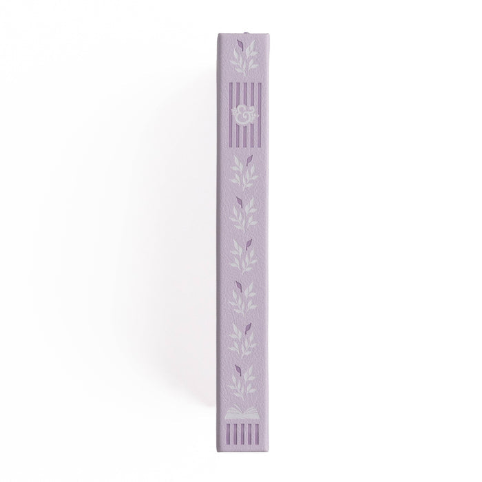 Vintage Library in Lilac: Reading Journal: B5: 160 Pages